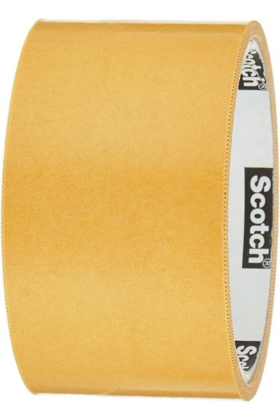 erorex Universal Double Side Tape 50 Mm X 7 M Light Brown Color For General Purpose Holds Quickly And
