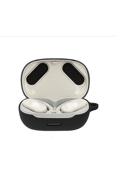 erorex جراب سيليكون لسماعات الأذن اللاسلكية Earfun Air Pro 3 مضاد للسقوط وغطاء حماية للشحن