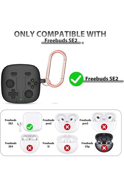 erorex Protective Cover For Huawei Freebuds Pro 3 Case Cool Video Game Controller Shape Anti Scratch