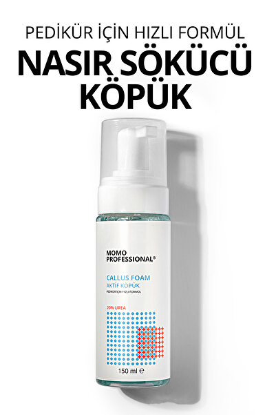 MOMO professional Callus Foam, Nasır Sökücü Köpük, Pedikür Için Keratolitik Köpük, 150 ml
