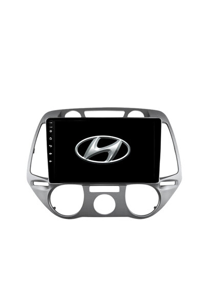 Blueway Hyundai i20 Araç Multimedya Android Ekran Carplay Double Teyp 4+64 9" 08-12 Analog Y Silver BLUEWAY