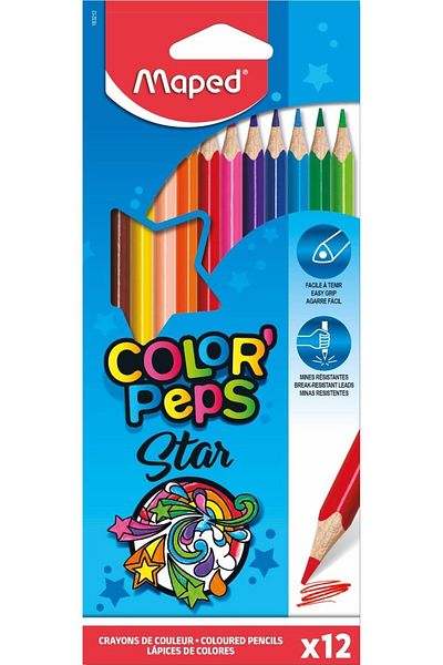 erorex Coloring Pencils Pack Of 12 Multi
