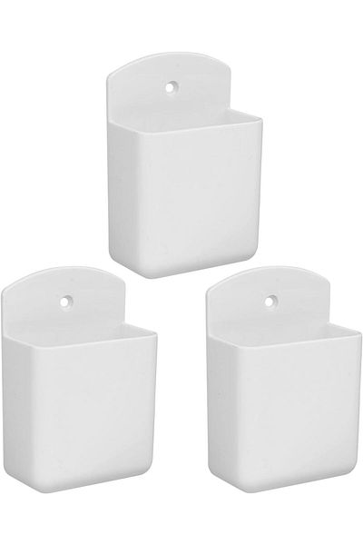 erorex Wall Mount Remote Control Holder 3 Pcs Tv Controller Holder Self Adhesive Remote Holder Wall Pen