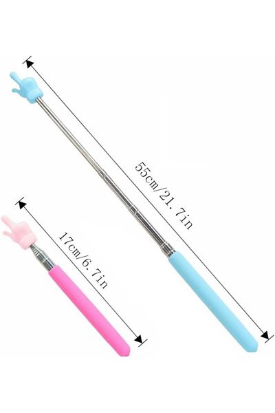 erorex Teachers Pointer Teaching Pointer Hand Pointer Extendable Telescopic Retractable Pointer 1 Pcs Pink
