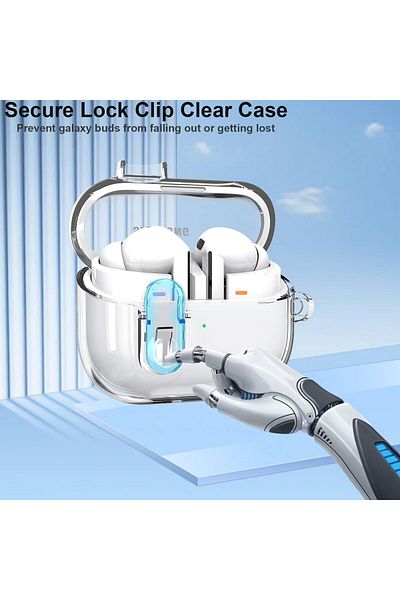 erorex Soft Silicone Case With Anti Lost Keychain Protective Shockproof Cover Compatible With Jbl Wave Buds