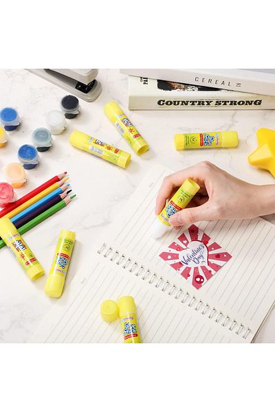 erorex White Glue Stick Washable Glue Stick For Crafts Home School Classroom Students Teachers Employees