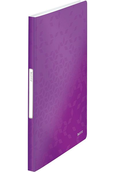 erorex Pp Display Book With 40 Pockets A4 Size Purple