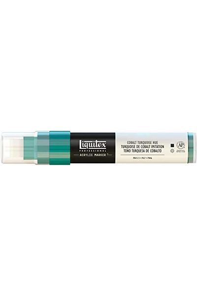 erorex Wide Cobalt Turquoise Professional Paint Marker With 8 15 Mm Wide Nib Cobalt Turquoise
