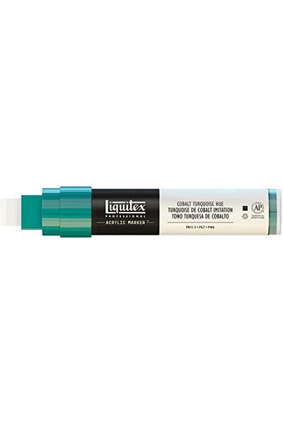 erorex Wide Cobalt Turquoise Professional Paint Marker With 8 15 Mm Wide Nib Cobalt Turquoise