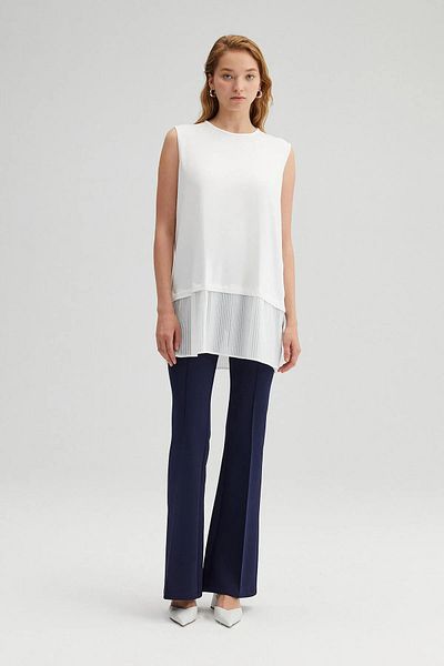 RECEP AYDIN Sleeveless Pleated Underwear