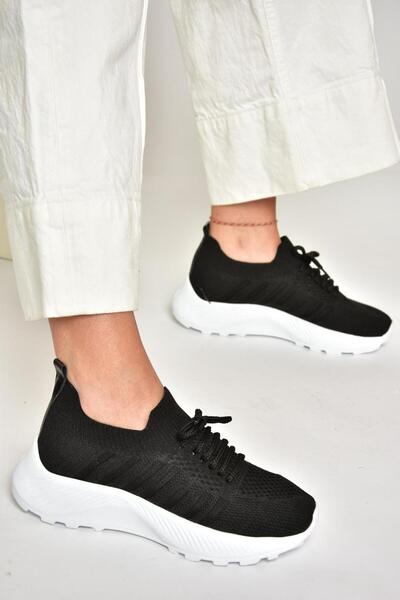 Fox Shoes U239004004 Чорно-білі спортивні кросівки