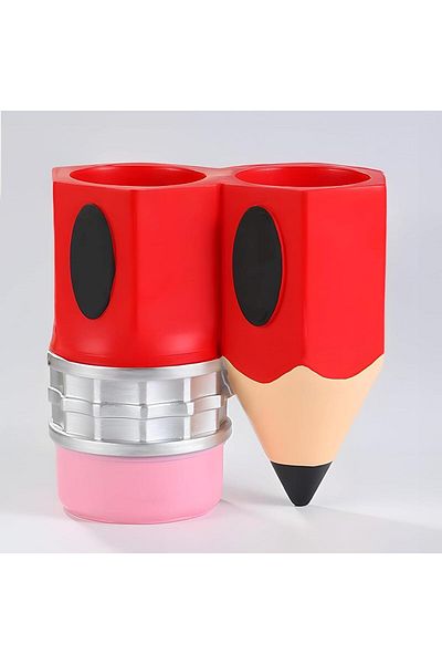 erorex Pencil Shaped Pen Holder Sharp And Dull Pencil Holder For Classroom Fun Pencil Organizerfor