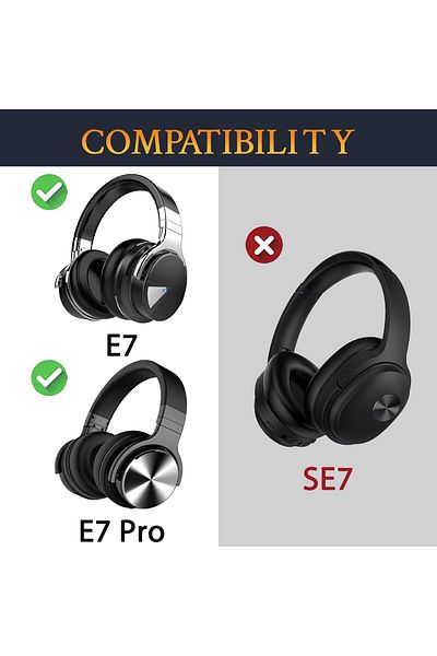 erorex Cooling Gel Earpads Replacement For Razer Mano'War Man O' War 7.1 Man War Tournament Edition Gaming