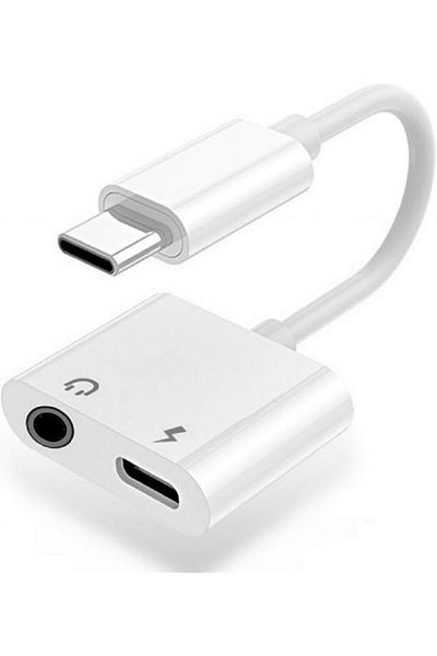 erorex 【2 Pack】 Typec Usb C To 3.5Mm Headphone Adapter Cable Jack Audio Car Aux For Iphone 15 Pro Max Plus