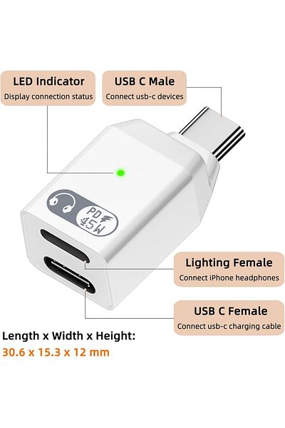 erorex Magnetic Usb C To Audio Adapter Usb C To 3.5Mm Female Adapter Audio Magnetic Earphone Jack Aux