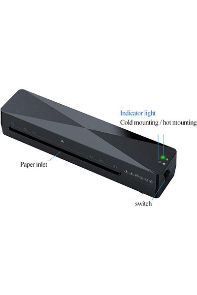 erorex A4 Laminator Hot And Cold Machine Desktop Portable Laminator With 15 Pcs A4 A5 A6 Laminating