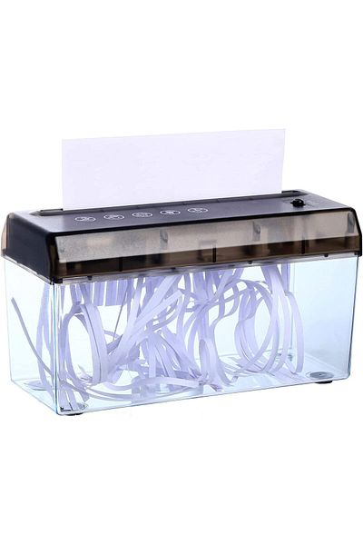 erorex Portable Paper Shredder Usb Paper Shredder A4 Paper Cutting Machine For Office Home School Desktop