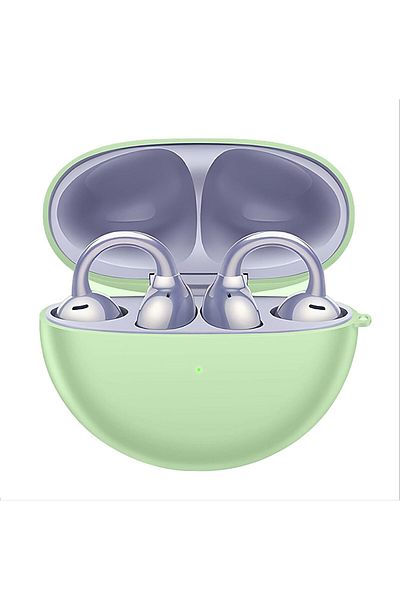 erorex حافظة جلدية لسماعات Air Pods 4 2024، حافظة جلدية محمولة واقية للرجال والنساء مع مشبك آمن
