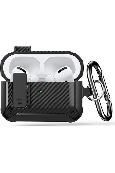 erorex Airpods Pro 2 2Nd Case Cover For Women Men Unique Musician Headset Secure Lock Design Protective
