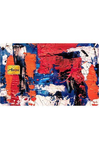 erorex Artwork #1 Debit Or Credit Card Skin Sticker Full