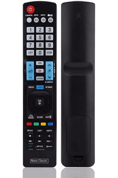 erorex Compatible Replacement Tcl Remote Control Smart Lcd Led Tv'S