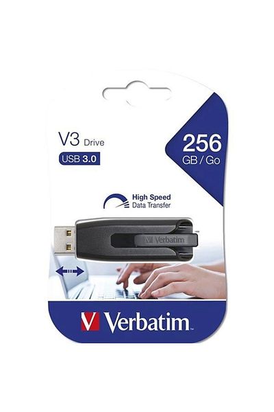 Verbatim 256 Gb V3 Store N Go USB 3.2 Memory Tracker