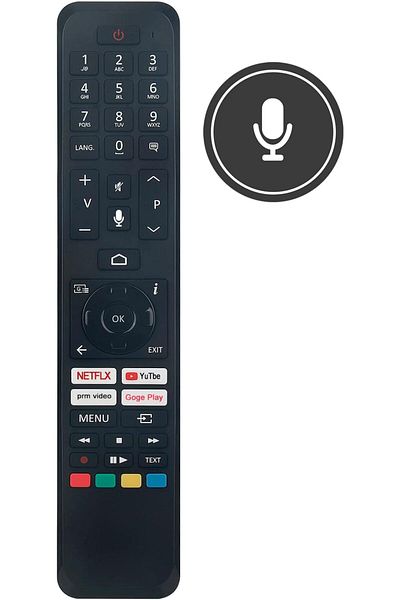 erorex N2Qayb000577 Replaced Remote Control Compatible With Panasonic Blu Ray Disc Player Dmp Bd75Eb K Dmp