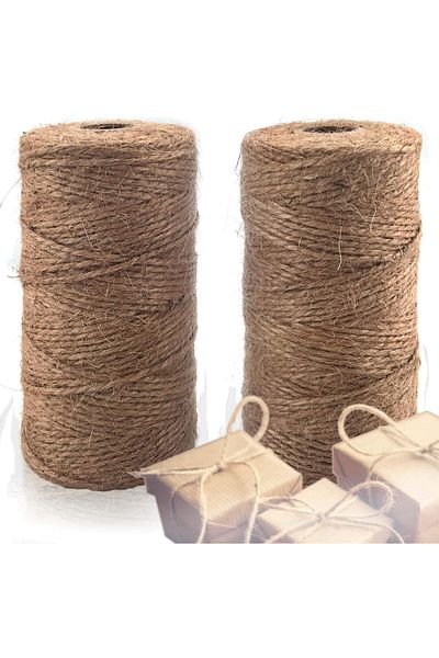 erorex خيوط الجوت، خيوط القنب، خيوط للحرف اليدوية، حبل الجوت، شديد التحمل، تعبئة صناعية متينة