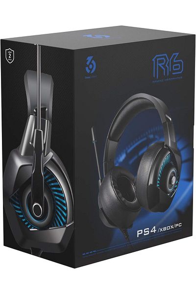 erorex Panther Performance Gaming Headset For Xbox Ps4 Ps5 Switch Pc Black