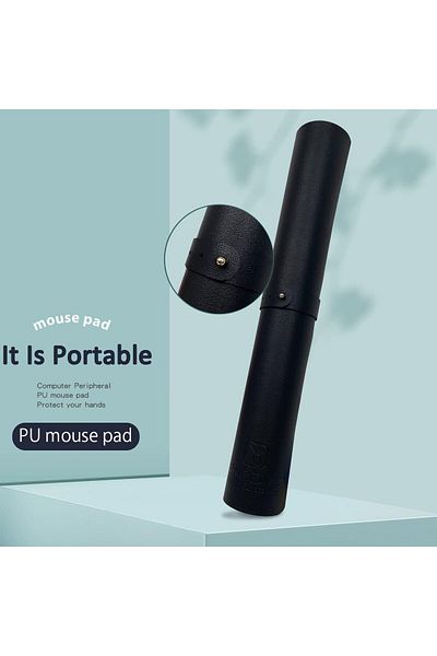 erorex Extended Large Mouse Pad Double Sided Pu Leather Desk Mouse Pad Waterproof Desk Pad Protector Non