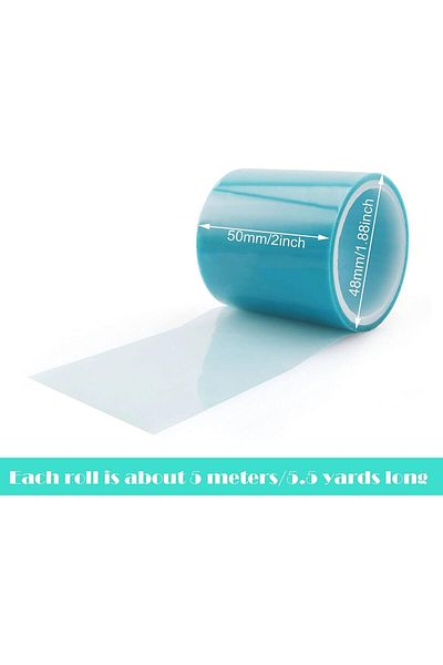 erorex 3 Rolls Uv Seamless Sticky Paper Tape Traceless Jewelry Tape Adhesive Tape For Epoxy Resin Molding