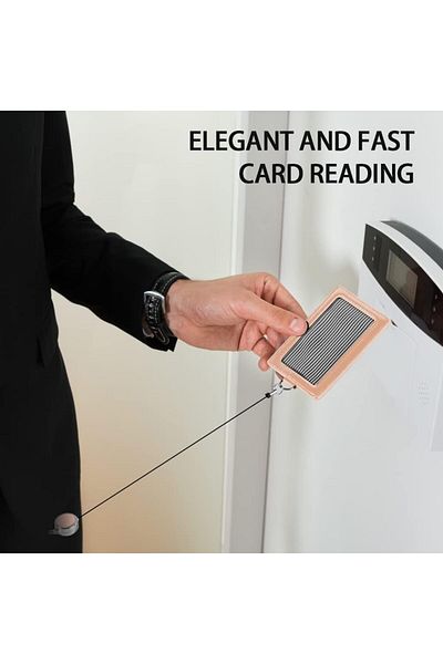 erorex Pu Leather Id Badge Card Holder Wallet Style Protective Case Vertical Id Card Case With Neck