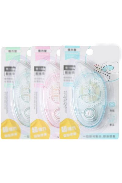 erorex 4 Pieces Glue Roller Glue Runner Permanent Adhesive Glue Tape Double Sided Adhesive Scrapbook