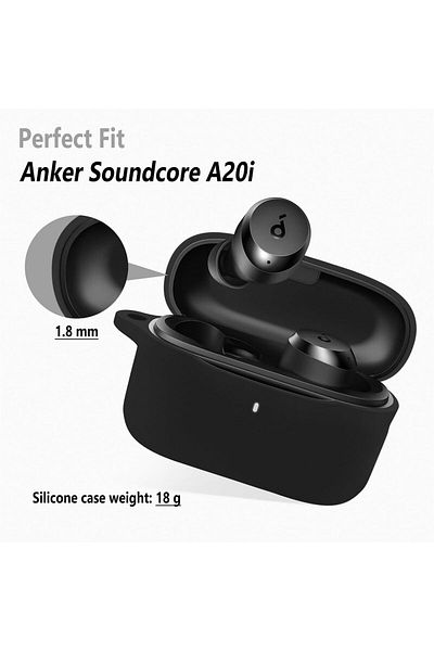 erorex حقيبة حمل من السيليكون متوافقة مع سماعات Soundcore Life P3 المحمولة المقاومة للخدش والصدمات