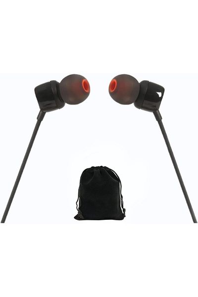 erorex Tune 110 Wired In Ear Headphones Deep And Powerful Pure Bass Sound 1 Button Remote Mic Tangle Free