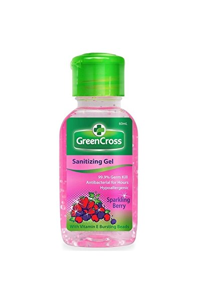 Green Cross جل معقم برائحة التوت الفوار 60 مل