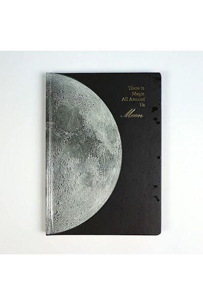 erorex Universe A5 Printed Notebook With Elastics