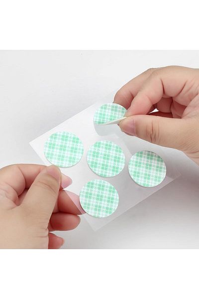 erorex Snail Double Sided Mounting Tape 4 Piece Round Shape Round Foam Stickers Pads Suitable For Photo