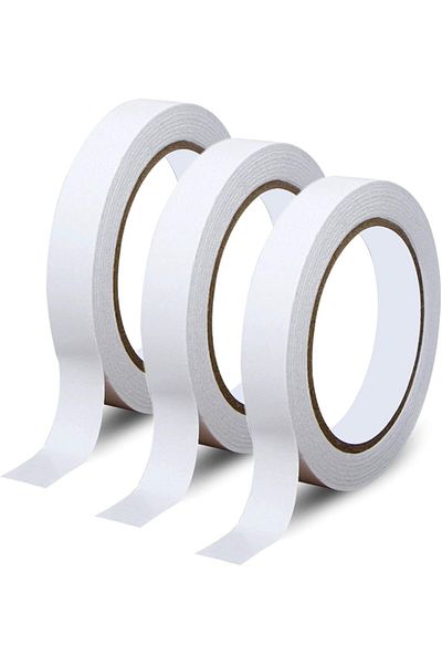 erorex Double Sided Tape For Crafts Scrapbooking Easy Tear By Hand 3 5 Inch By 98Ft Roll X 3 Rolls Ideal