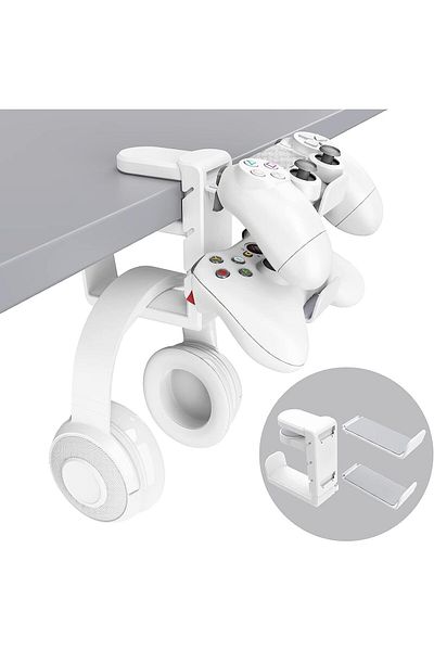 erorex Rgb Headphone Stand Gaming Headset Holder With 2 Usb Charger Cool Gaming Accessories Headset Stand