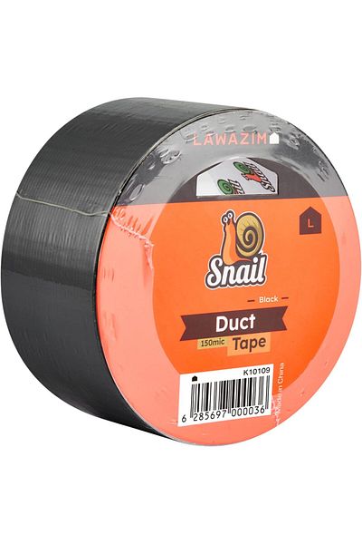 erorex K10109 Duct Tape 150Mic Black Adhesives Sealants And Lubricants Adhesive Tapes Strong Flexible No