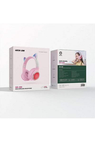 erorex 184111 Teens Guard Bluetooth Children'S On Ear Headphones With Volume Limiter Blue
