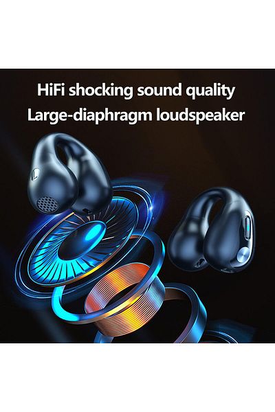 erorex Bluetooth Headphones In Ear Headphones Wireless Bluetooth 5.3 Hi Fi Stereo 4 Hd Microphones