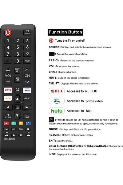 erorex جهاز تحكم عن بعد بديل En2A27 متوافق مع أجهزة Hisense HDTV 55H6B Series 50H6Gb Series 50Cu6000