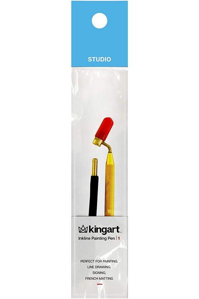 erorex Fine Line Painting Pen 0.5Mm Fine Line Brass Tips. Fluid Writer Paint Applicator Pen With Reservior