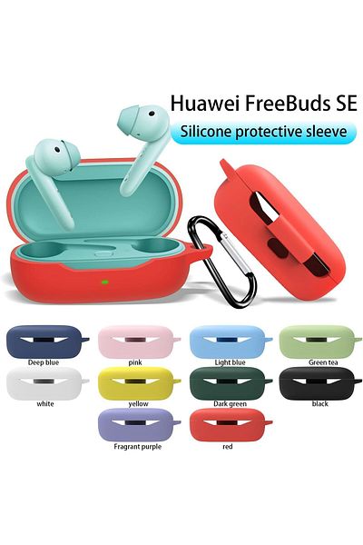erorex Silicone Case For Baseus Bowie E3 True Wireless Headphones Earbuds Dustproof Earphone Protective