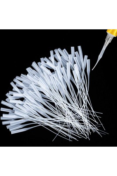 erorex Glue Micro Tips Plastic Glue Bottle Tips Glue Extender Precision Applicator For Hobby Crafting Lab