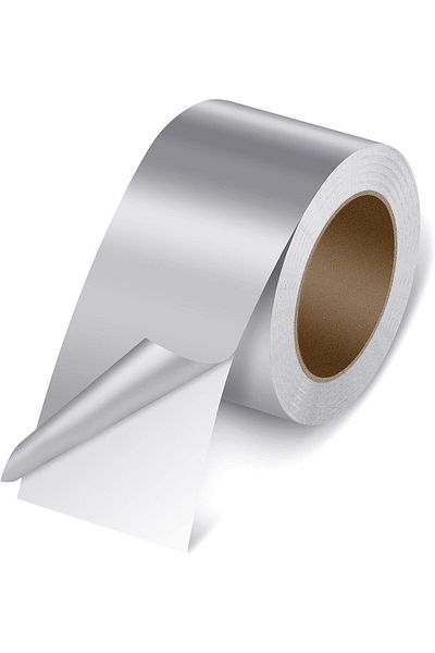 erorex High Temperature Tape Aluminum Foil Tape Metal Insulation Tape For Ductwork Ac Air Conditioner