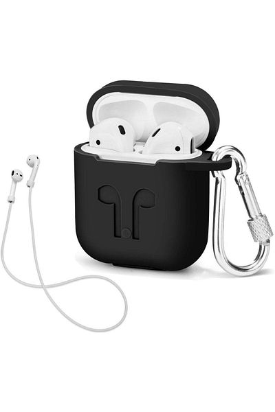 erorex Compatible Airpods Pro Leather Case Genuine Leather Vintage Portable Shockproof Protective Cover