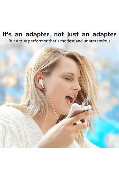 erorex Aux Cord For Iphone 11 Pro Lighting To 3.5Mm Aux Audio Cable Headphone Jack Adapter Compatible With